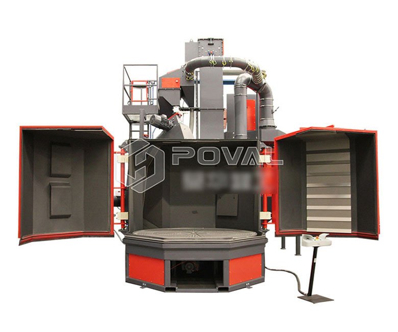 转台式强化、抛丸清理机