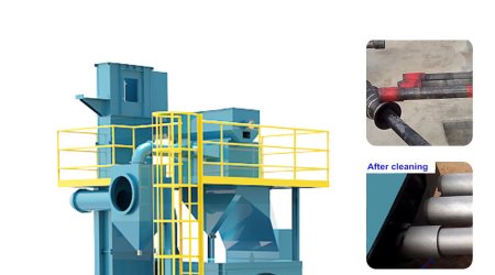 QG系列钢管内外壁抛丸清理机